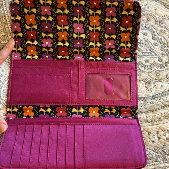 Vera Bradley Quilted Wallet - Picture 2 of 7